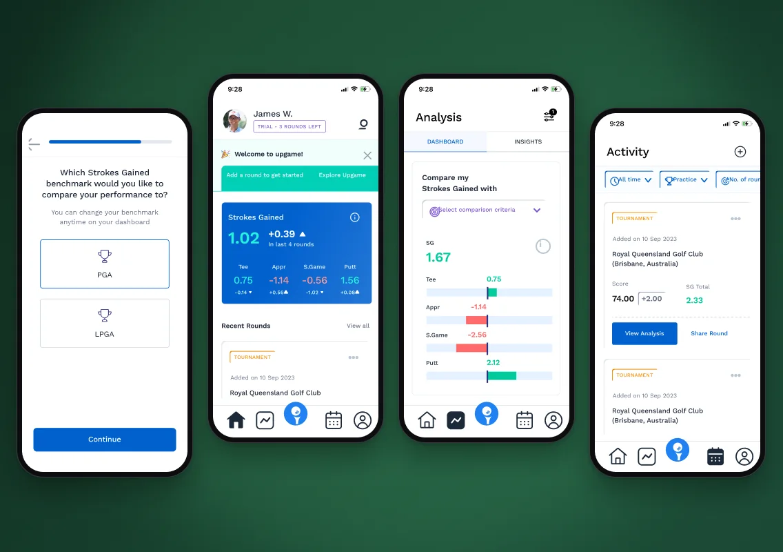 Upgame — project visual
