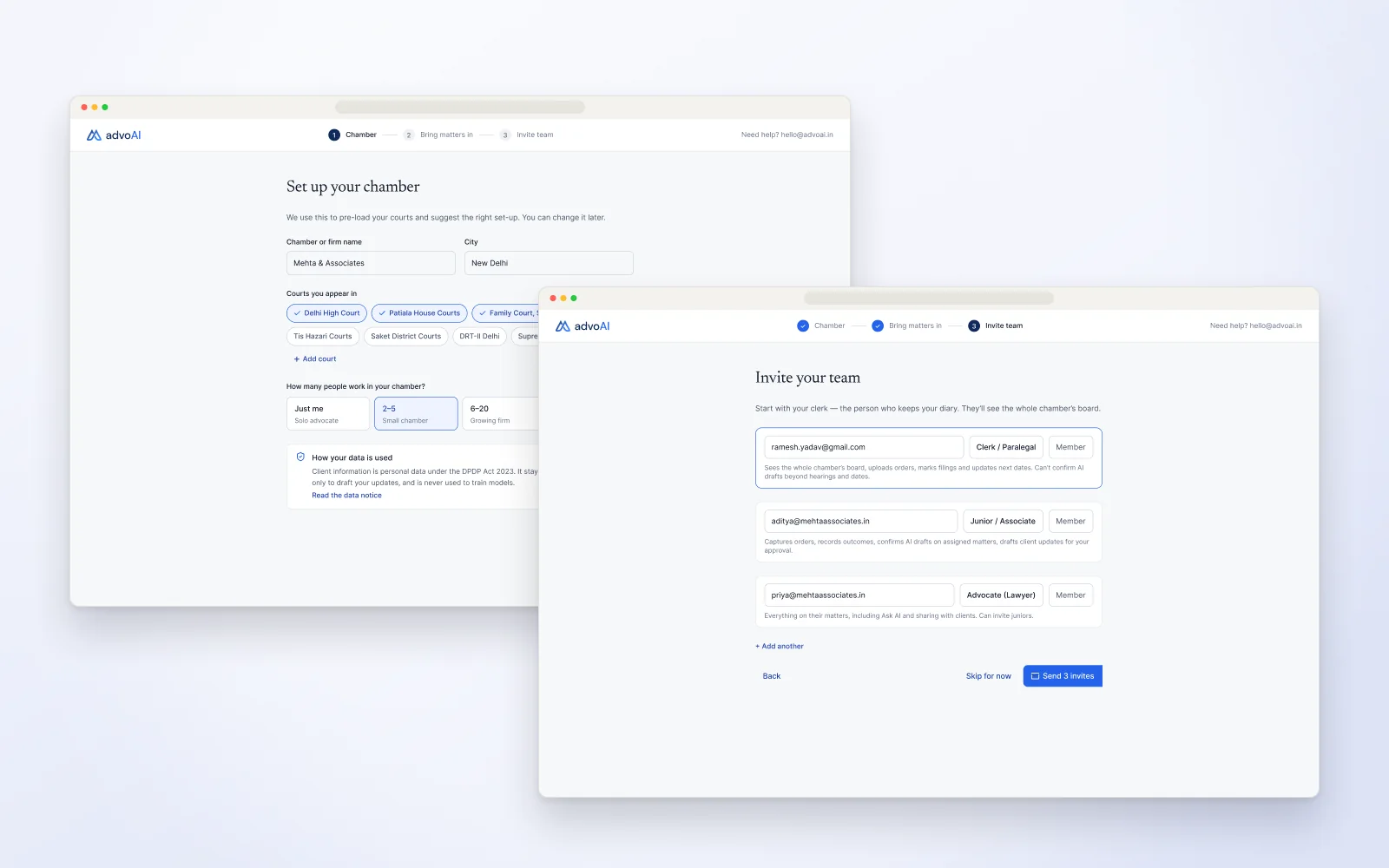 Onboarding that starts with the clerk.